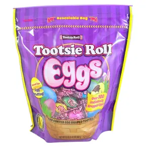Tootsie Roll Chocolate Candy Coated Eggs 23 oz Bag – Individually Wrapped Easter & Party Candy