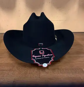 40568420104 Black - Vaquero Signature, 200x Fantasma Western Wool Cowboy Hat