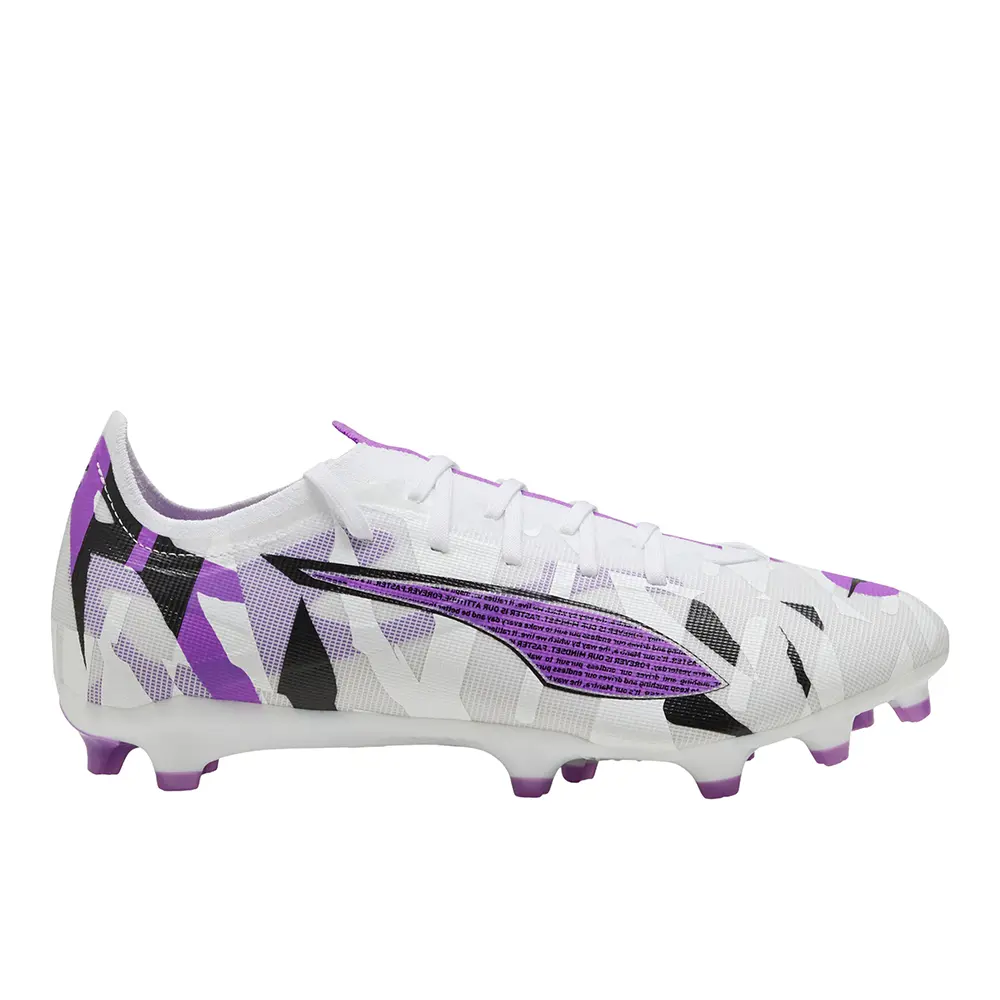 PUMA Mens Ultra 5 Match Forever FirmArtifical Ground Soccer Cleats  - White