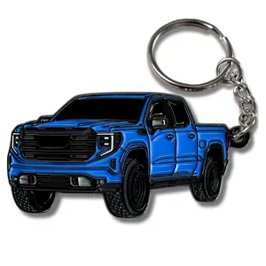 GMC Sierra 1500 Keychain Accessories, Premium Car Key Fob for AT4 & Denali Owners 2024–2025, For Truck Enthusiasts & GMC Fans, Rugged Automotive Gift for Daily Carry