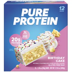 Pure Protein Birthday Cake Protein Bar