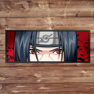 Itachi Vinyl Sticker - Handmade JDM Slapper Sticker for Waterproof Window, Laptop, Kindle, and Water Bottle