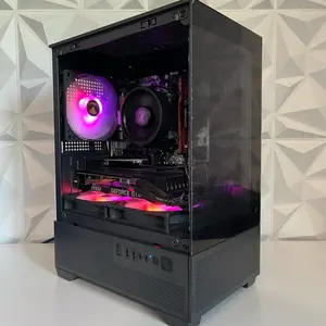 GTX 1660 6GB, Ryzen 5 2600, 8GB RAM | Black RGB Gaming Computer/PC