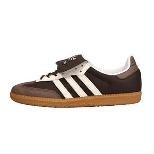 Adidas Originals Samba LT Almond Brown Low-Top Sneakers for Men and Women with Comfort, Versatility, and Slip-Resistance Trending Shoes, House White Official Shoes to Get / Maison Mihara