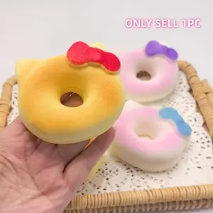 Sticky Cake Sweet Circle Play Dough, Decompression Squeeze, Slow Rebound Stress Relief Toy, Perfect Birthday Gift, Halloween, Christmas, Festival Gift