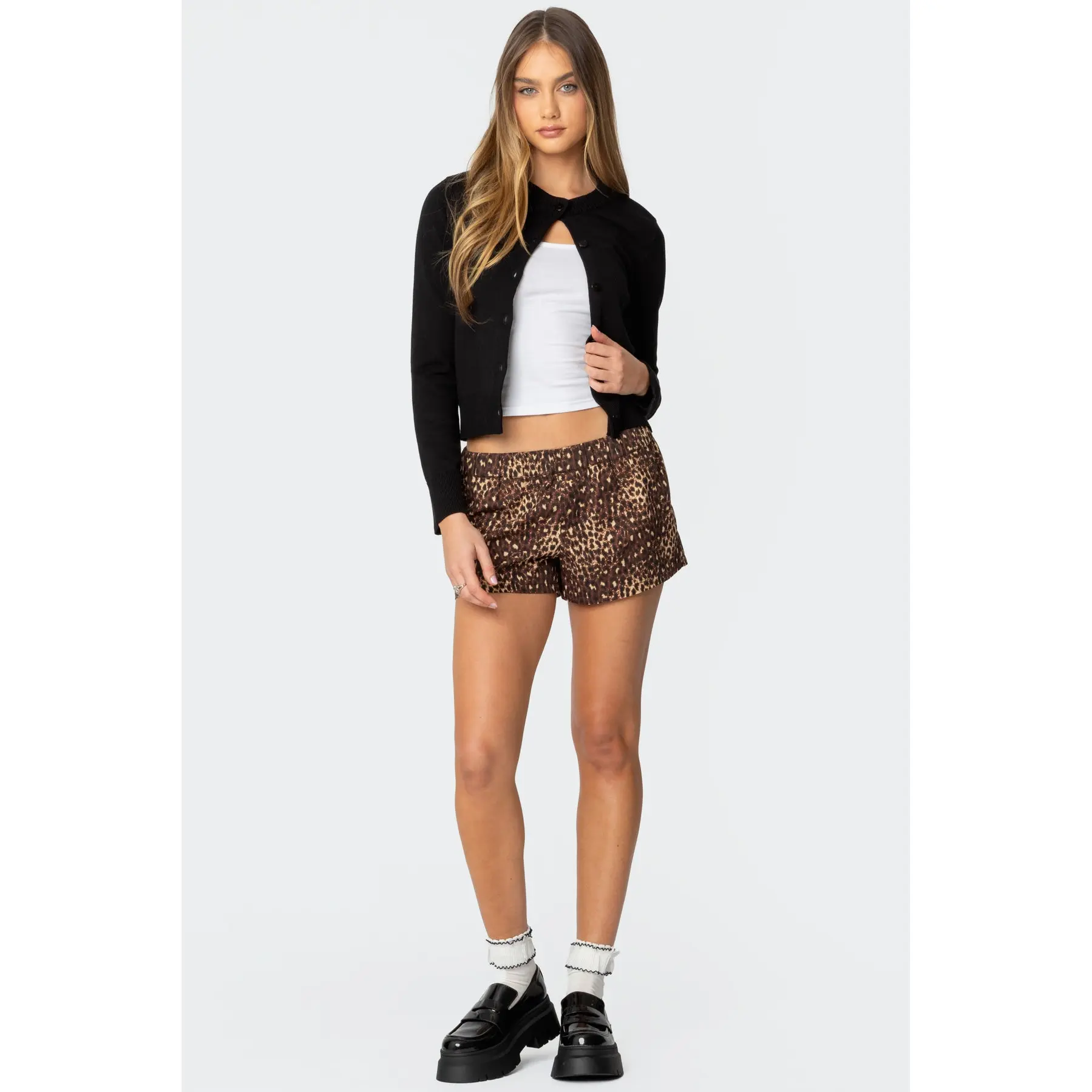 Leopard Printed Boxer Shorts