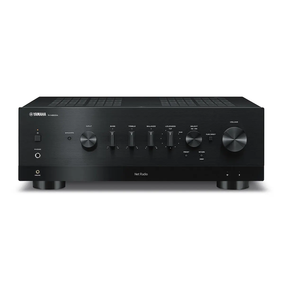 Yamaha R-N800A 2.1-Channel Network A/V Receiver with MusicCast, Black