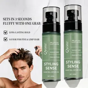 Lightweight Quick Dry Hair Volumizing Spray Instantly Lift Flat Hair Roots Relieve Oil Flat Hair Long Lasting Styling Effect Refreshing Texture No Heavy Burden Portable Daily Hairstyle Fluffy Care Spray For Men Women