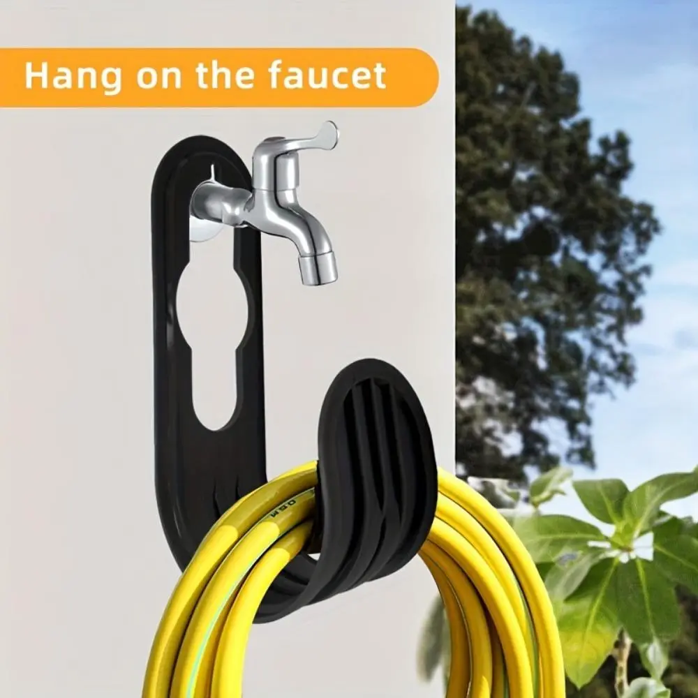 Water Pipe Hook, Wall Mounted Water Pipe Hanger, Garden Watering Water Pipe Hook, Universal Tool Organizer for Home & Garden