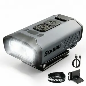 SEKRRO L9 Ultra Clip-On Hat Light | 800LM Motion Sensor Headlamp | Type-C & Swappable Battery | IP66 Waterproof for Fishing, Running, Work tiktokshopspringglowup