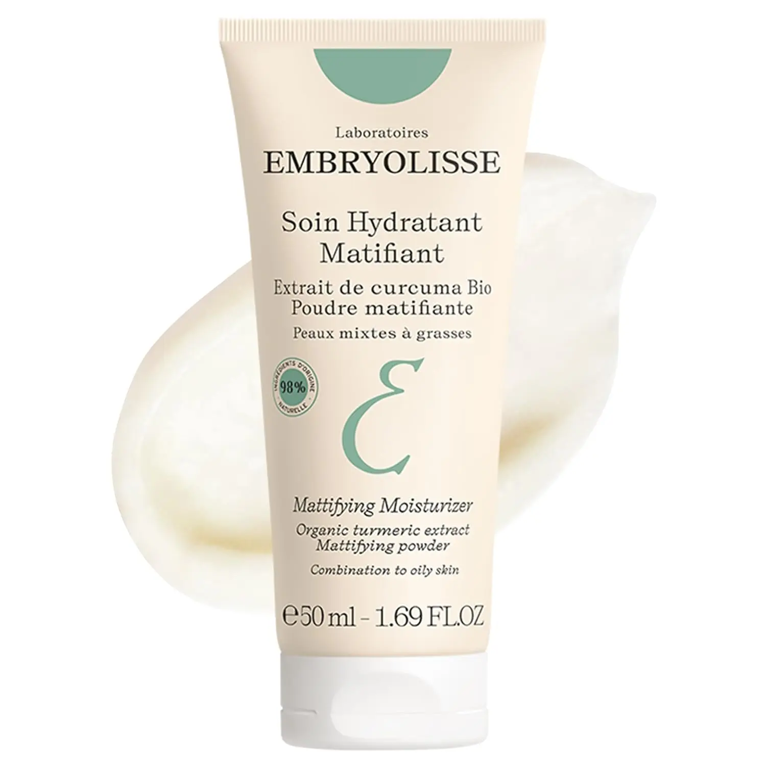 Embryolisse Mattifying Moisturizer for Oily & Combination Skin, 1.69 Fl Oz Embryolisse Mattifying Moisturizer for Oily & Combination Skin, 1.69 Fl Oz