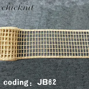 CHICKNIT wide 5.5cm Golden reseau guipure lace ribbon for sewing dress accessories JB62