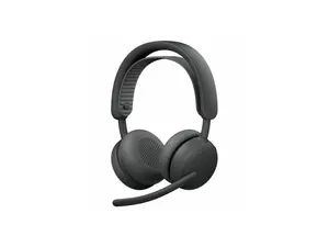 Logitech Zone Wireless 2 ES - Noise-Canceling Wireless Headset with Adaptive Hybrid ANC (Graphite, UC)