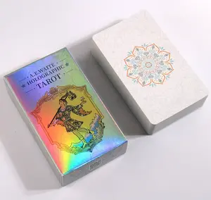 Holographic A. E. Waite Tarot Deck - Elegant and Modern Design for Tarot Reading and Meditation