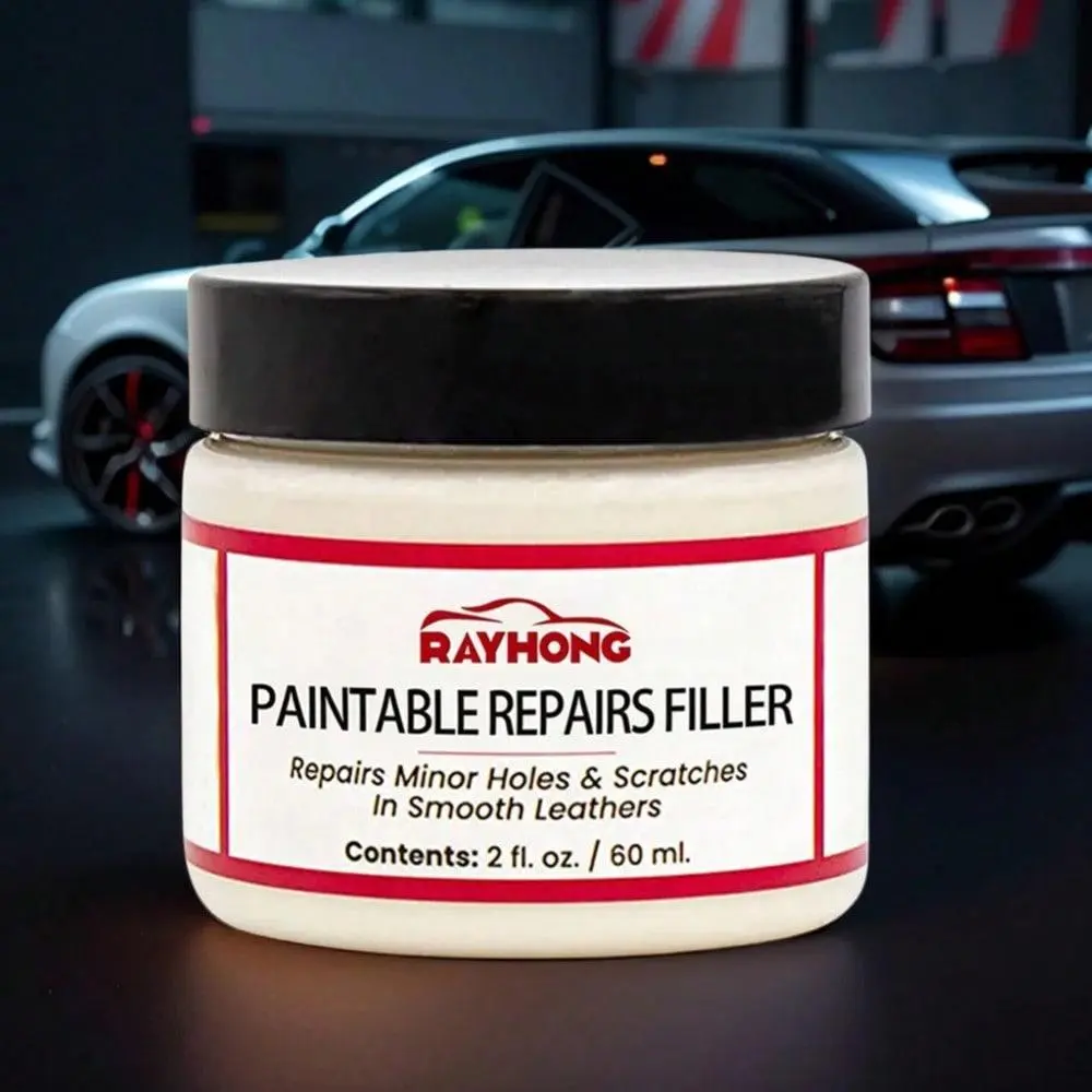 Car Seat Flexible Leather Filler, Automotive Detailing Product, for Filling Or Repairing Holes, Tears, Cracks, Scratches, for Leather Car Seats, Furniture, Shoes, Auto Detailing Supplies