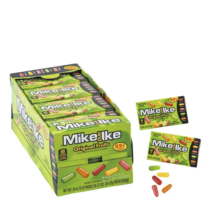 18.72 oz. Fruit-Flavored Chewy Candy Boxes – 24 Pc.