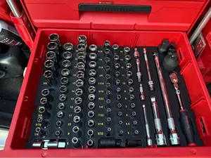 3D Printed Socket Organizer for Milwaukee Packout 3 Drawer Snap-On Harbor Freight Icon SAE Custom