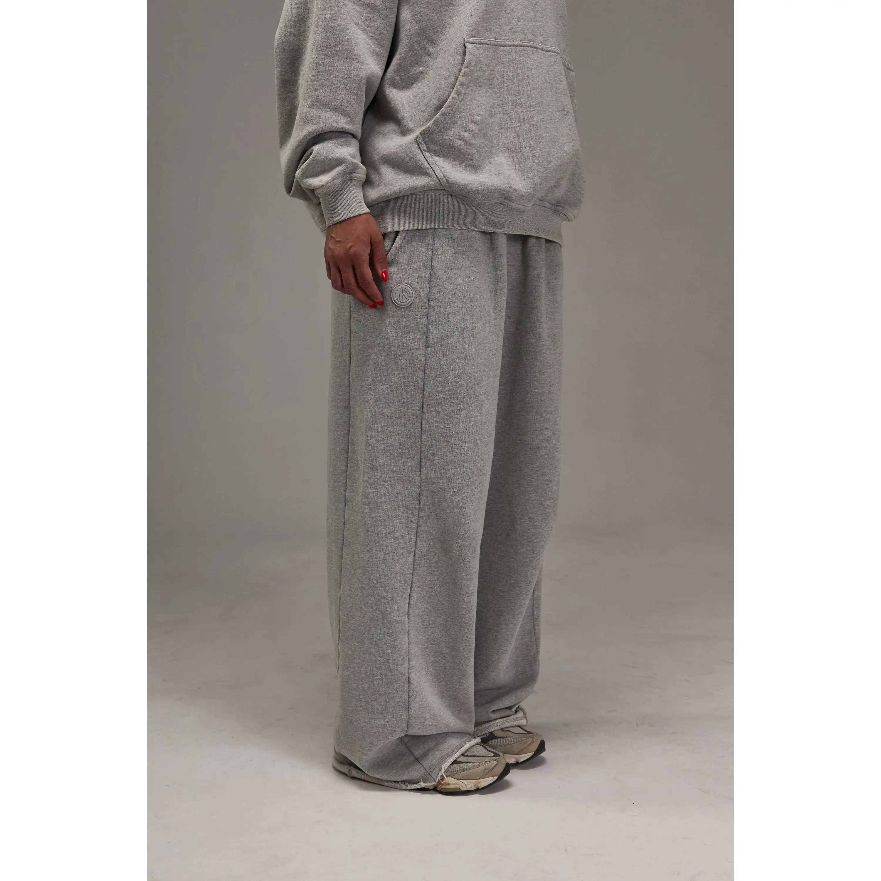 Heather grey Heavyweight Sweatpants