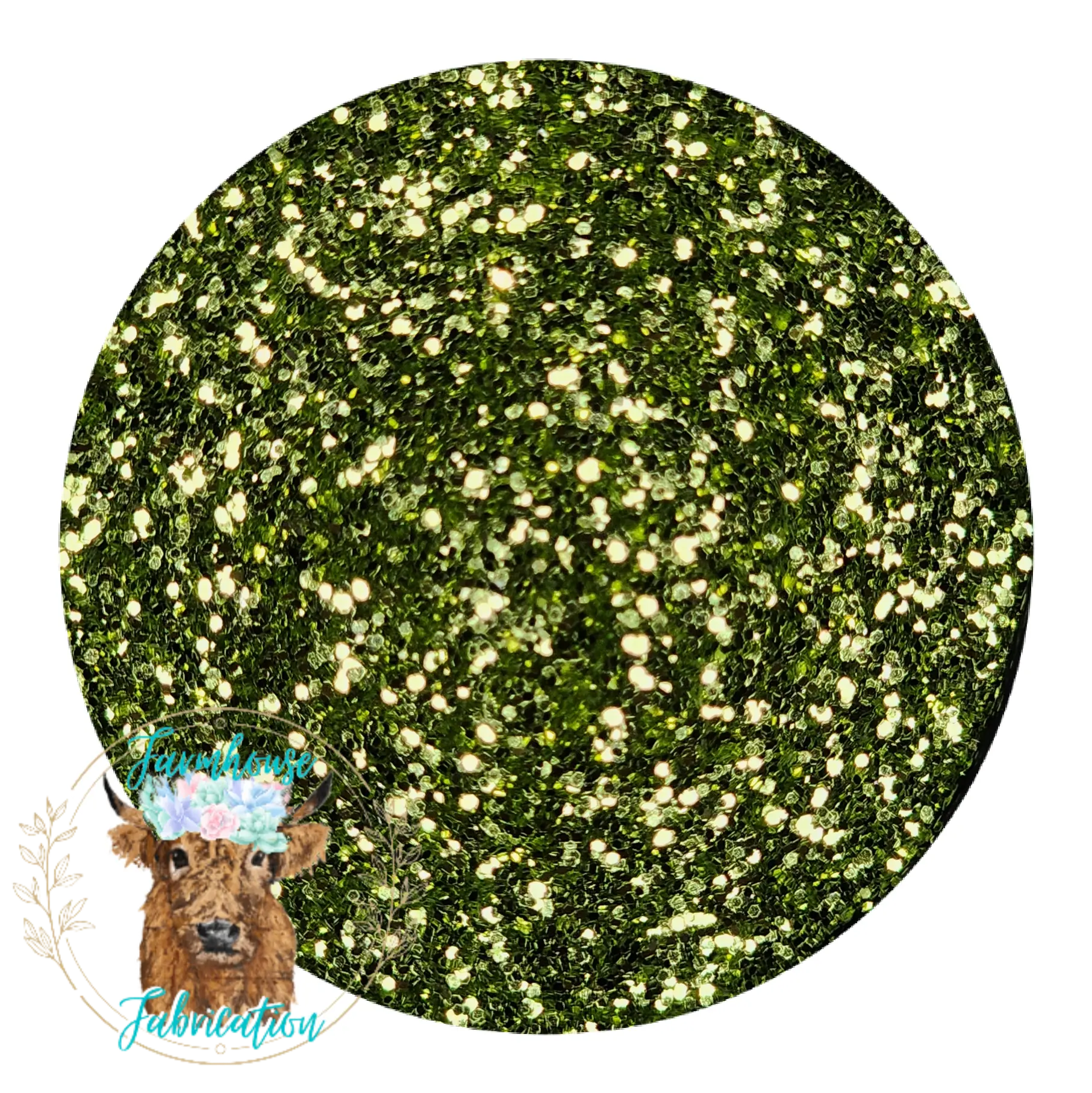 "Elephant Ears" Fine Glitter / Polyester Glitter / Tumbler Glitter / Green Glitter
