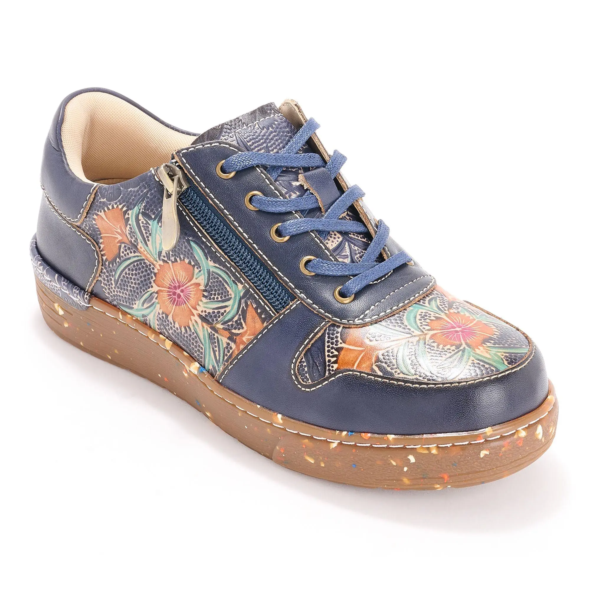 L'Artiste by Spring Step Leather Casual Sneakers - Sincerity