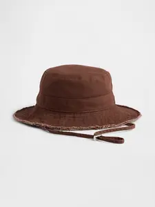 [FLASH SALE] Frayed Bucket Hat