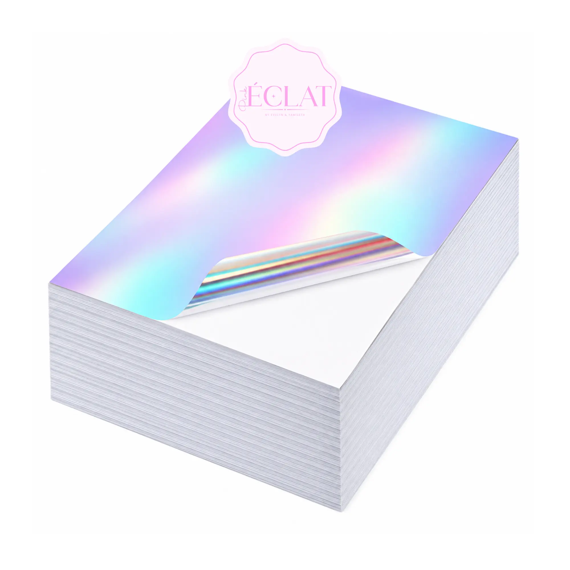 ÉCLAT HOLOGRAPHIC VINYL STICKER PAPER