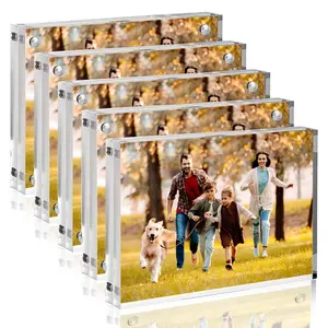 Custom Acrylic Photo Frame, Transparent Material for Enhanced Warmth, Perfect for Home Decor, High-Quality Acrylic Picture Frame