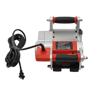 Heavy Duty Wall Groove Cutter 1100W Professional Brick Chaser for Hollow Foam Aerated Bricks with Pure Copper Motor 25mm Slot Width Adjustable Depth US Standard Plug