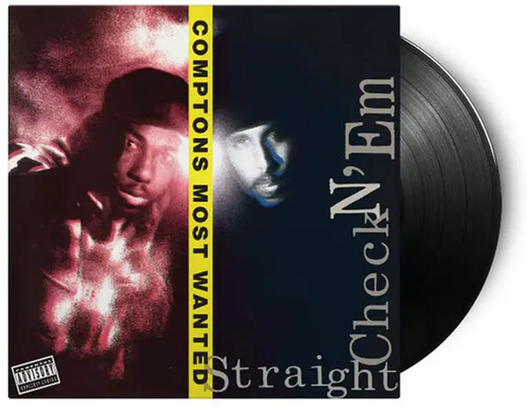 Straight Checkn Em - Compton's  Wanted - Record Album, Vinyl LP