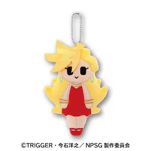 PANTY & STOCKING with GARTERBELT Flat Plushy Keychain Panty Character Design Collectible Accessory