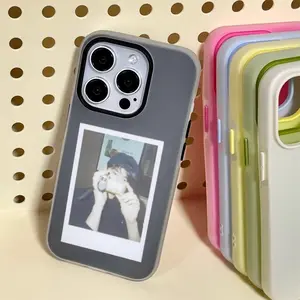 Jelly 3-in-1 Phone Case Compatible with iPhone17 16 /15 Pro/14/13/12Pro Max plus, Frosted Cool Touch Design, Anti-Palm Anti-Slip, Easy to Grip, Stylish Protective Cover for iPhone Series Protection Cellphone