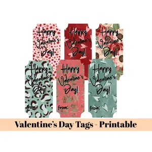 Printable Valentine Gift Tags Bundle – VS