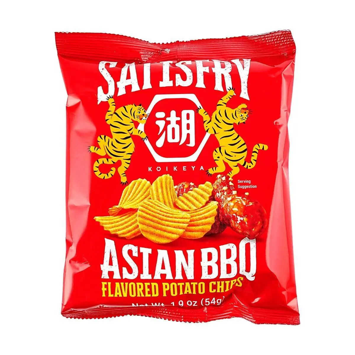 KOIKEYA Pride Potato Asian BBQ Flavor Potato Chips 54g - Savory Japanese Snack