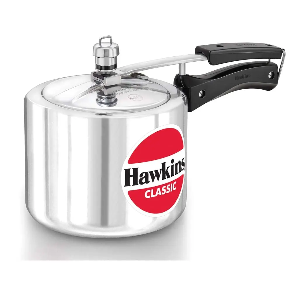 Classic Aluminum Pressure Cooker - 3 Litres