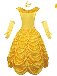 Cos Belle Princess Dress, Embellished Dress, Elegant Party Gown, Formal Wear, High-Quality Fabric, Perfect for Special Occasions, Stylish Women's Clothing, Womenswear