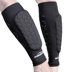 COOLOMG Football Forearm Pads with Stick Grips Padded Forearm Sleeves