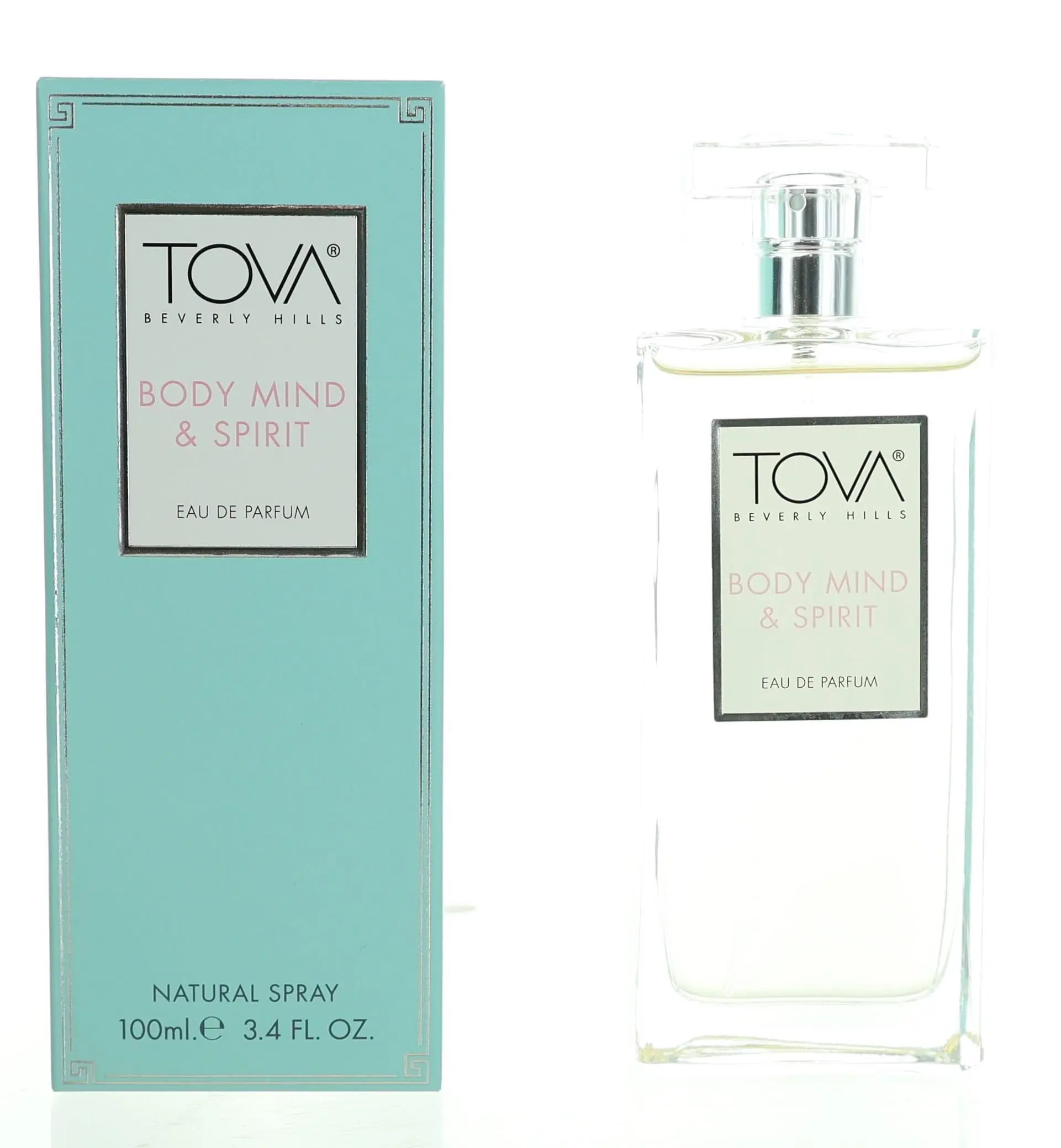 Tova Body Mind & Spirit Eau de Parfum Spray for Women, Long-lasting Dreamy Floral Musk Scent for Romantic Wear, 3.4 fl oz, Daily Use Cologne, Smelling Good