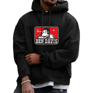 Autumn & Winter Men's Casual Hoodie with Ben Davis - inspired Artwork Graphic Sweatshirt Long Sleeve fall outfits 2000s outfits streetwear hoodies men y2k clothing outfits men game day outfit game day outfit fits vacation outfits graphic hoodies