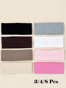8pcs-Set-Solid-Color-Breathable-Moisture-Wicking-Sports-Headbands-Suitable-For-Gym-Workouts-Running-And-Daily-Wear-Hair-Band-Turban-Headband-Sweatband-Hairband-Elastic-Headbands