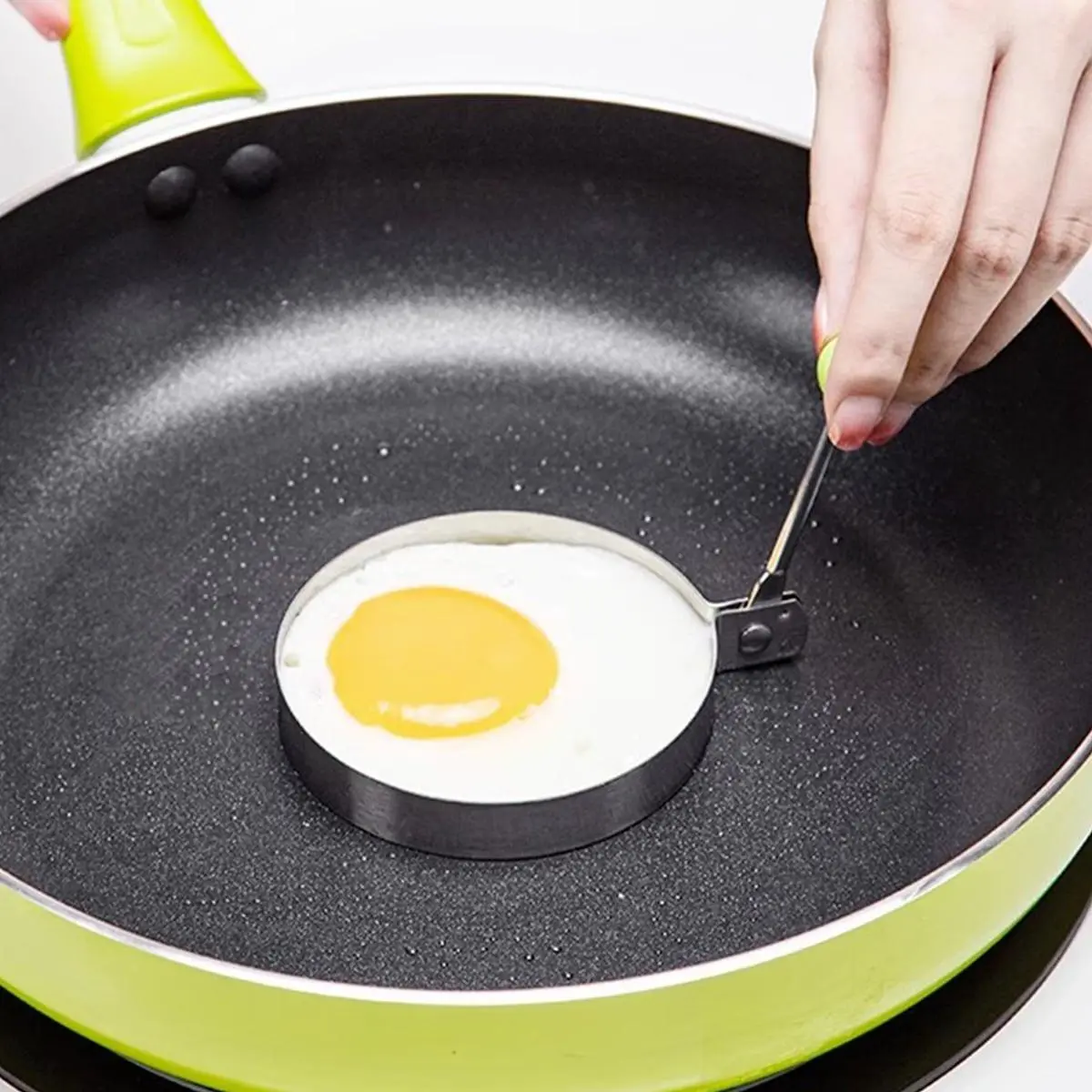 Stainless Steel Egg Poacher, Poached Egg Cooker, Round Shaped Egg Cooker, Practical Kitchen Cooking Tool For Home Use
