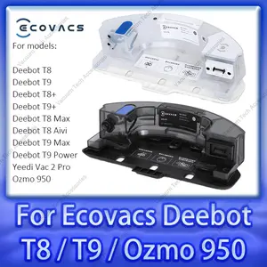 Original New ECOVACS Vibration Mopping Kit for DEEBOT T8/ T9/ T8+/ T9+/ T8 Max/ T9 Power/ Ozmo 950 Accessories OZMO Pro Water Tank Robot Vacuum Cleaner Spare Parts Replacement