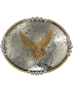 Cody James Men's Men'S Oval Eagle Belt Buckle - 521