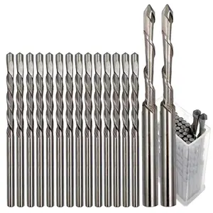42 Pieces Drywall Cutting Tools, 1/8 Inch(40pcs) and 3/16 Inch(2pcs) Guide Point Cutting Bits,HSS65(M2) Materials Drill Bits, Cutting Drywall, Used for with Spiral Saw and Power Tools
