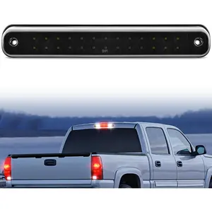 Nilight Third Brake Light Tail High Mount 3rd Stop Cargo Reverse Lights Smoked Lens Compatible with Chevy GMC C/K Series 1500 2500 3500 1988-2000 Chevrolet Blazer 1992 1993 Chevy Silverado 1994-1998 Door Blue Custom Black, Brighter #SummerVibes,summervibe