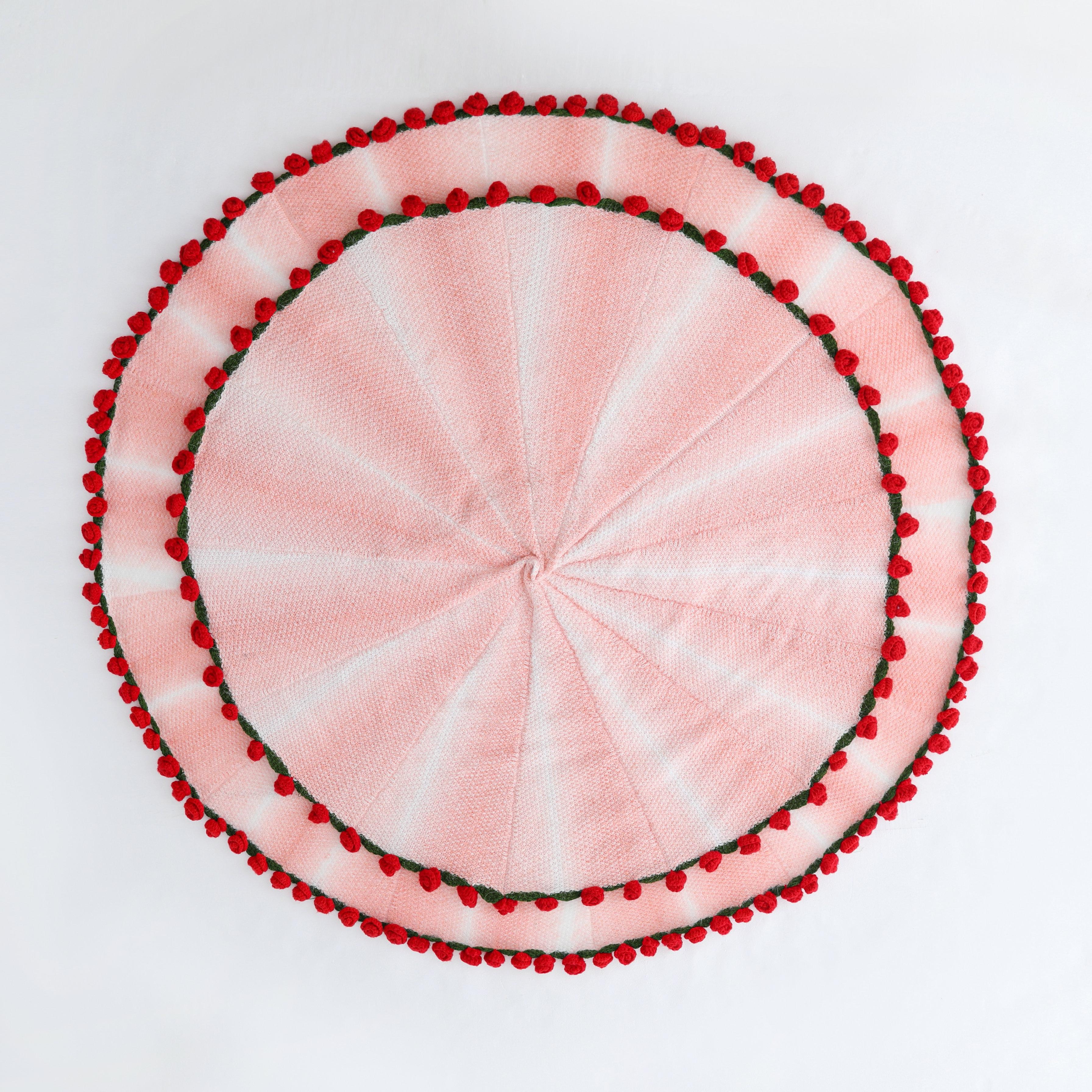 【Mother's day gift】Crochet Flowers Bouquet Blanket, Handmade Rose Knitted Blanket, Romantic Gift for Girlfriend, Birthday, Anniversary, Wedding, Home Decor, Bed, Sofa, Sun Flower,Lily of the Valley#Summervibes