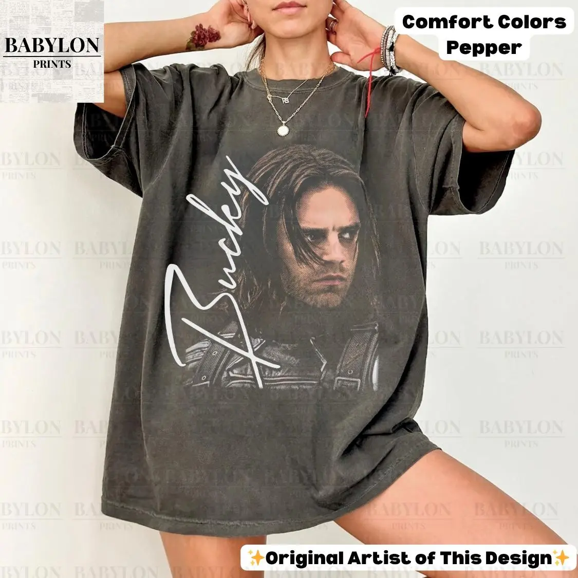 Comfort Colors Bucky Banned T Shirt, Sebastian Vintage Shirt, Soldier in Winter Retro 90s Tshirt, Barnes Bootleg Tee