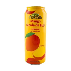 POCAS Korean Freshly Squeezed Mango Juice Drink 490ml - Real Fruit Beverage for Refreshment