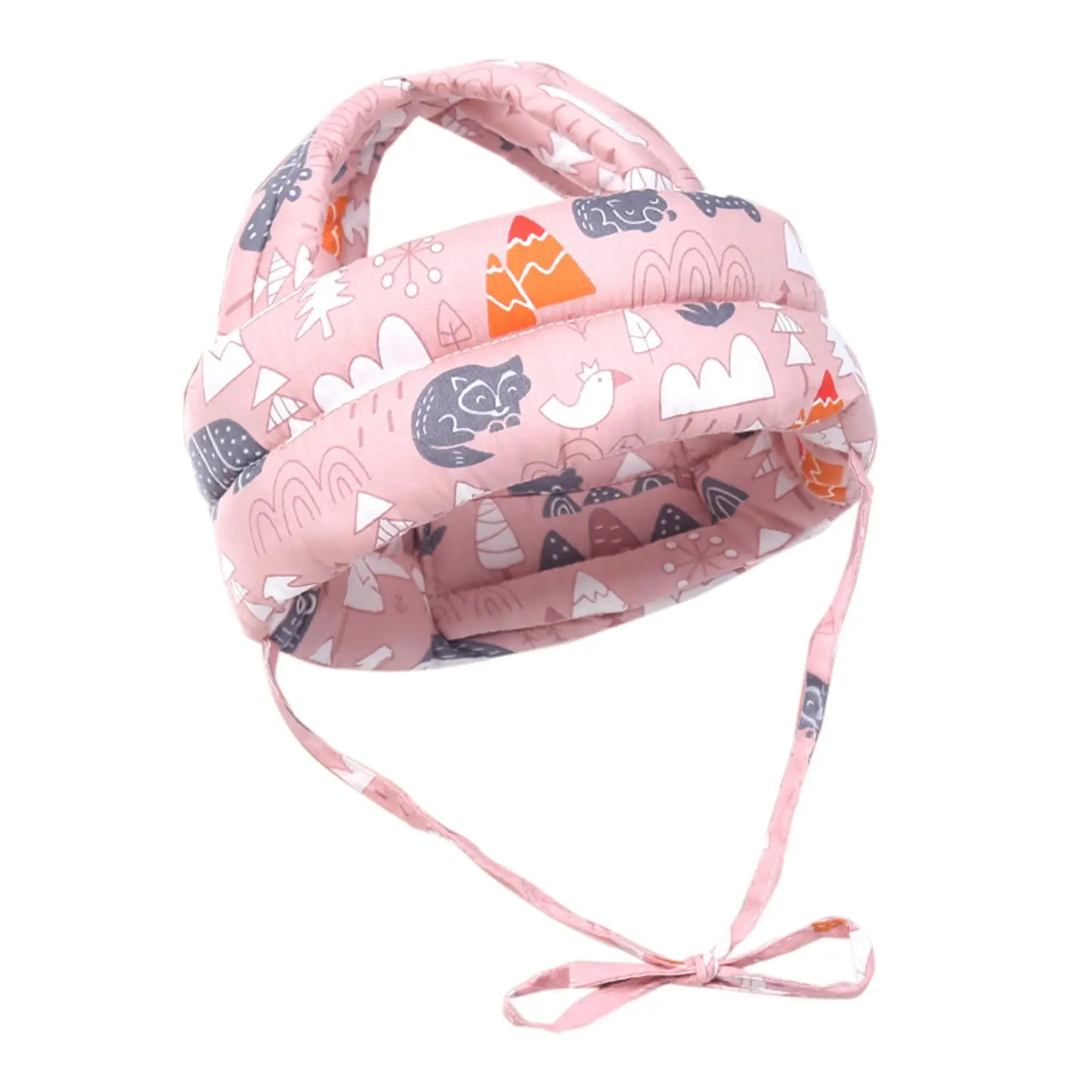 TKids Anti-Fall Safety Cap for Walking and Playing-Pinkoddler Walking Helmet, Baby Bumper Protect Hat Head Cushion Breathable,