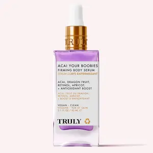 Acai Firming Body Serum – Plumping & Tightening Formula with Acai, Dragon Fruit & Retinol – Firms Skin and Reduces Visible Signs of Aging – Promotes Smoother, Fuller-Looking Curves