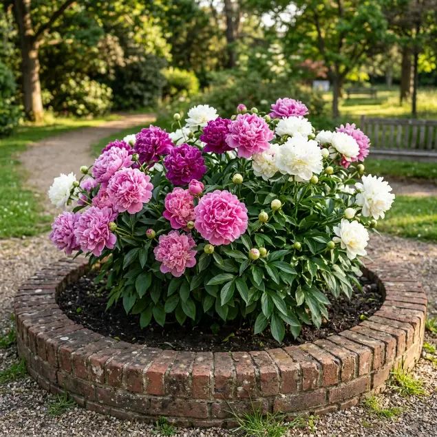 200pcs Mixed Peony Seeds for Planting, Hardy Perennial with Large Fragrant Blooms, Non-GMO Heirloom Flower Seeds for Garden, Home Containers and Cut Flowers